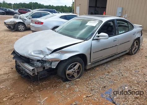 2002 Pontiac Grand Prix Gt from USA, damaged, VIN 1G2WP52K92F202051